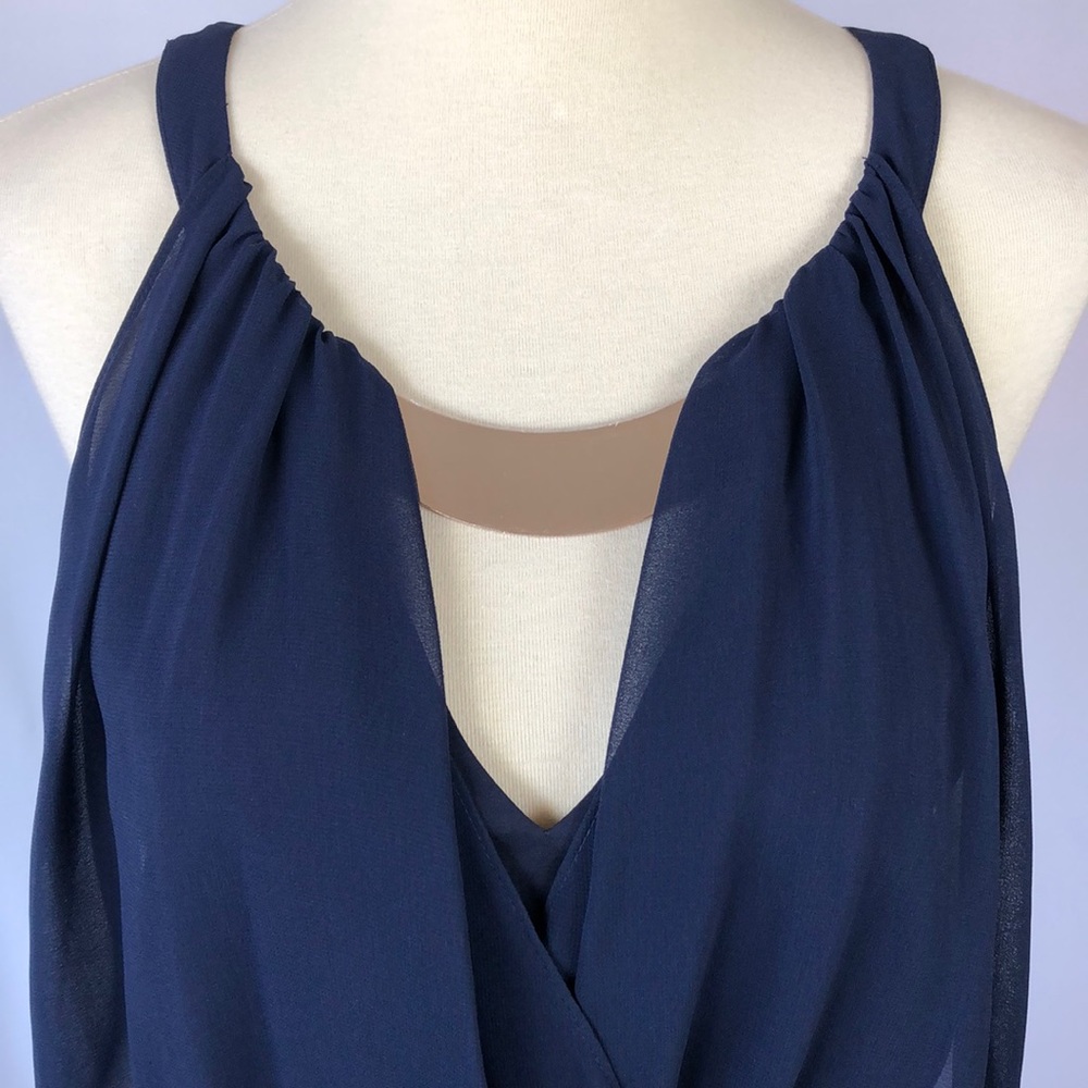 NWT Vince Camuto Elegant Keyhole Evening Gown - Picture 3 of 16